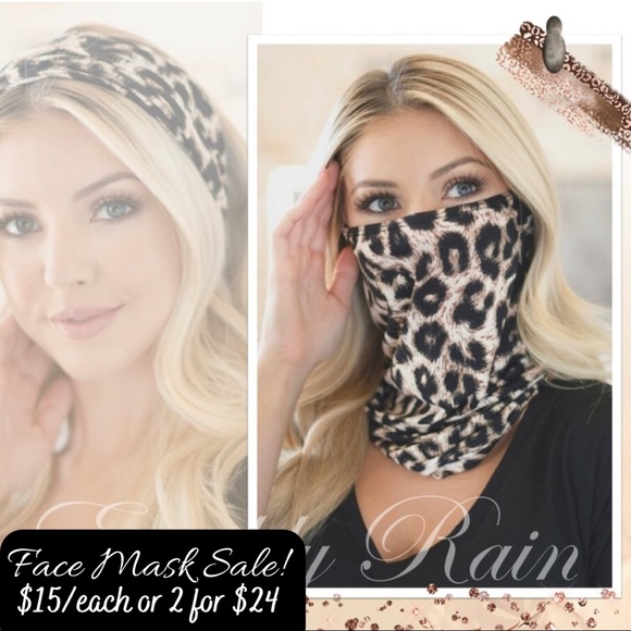 Everlily Rain Accessories - FACE MASK SALE Convertible Multi-Purpose Face Mask